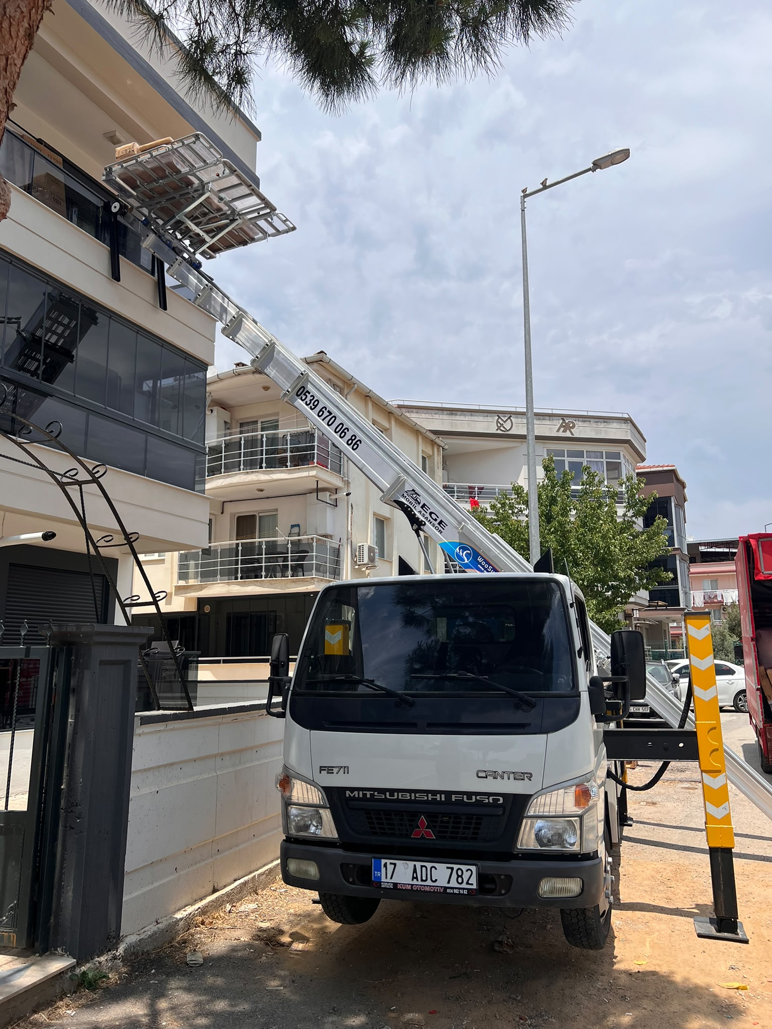 Ege Mobil Asansör çalışma