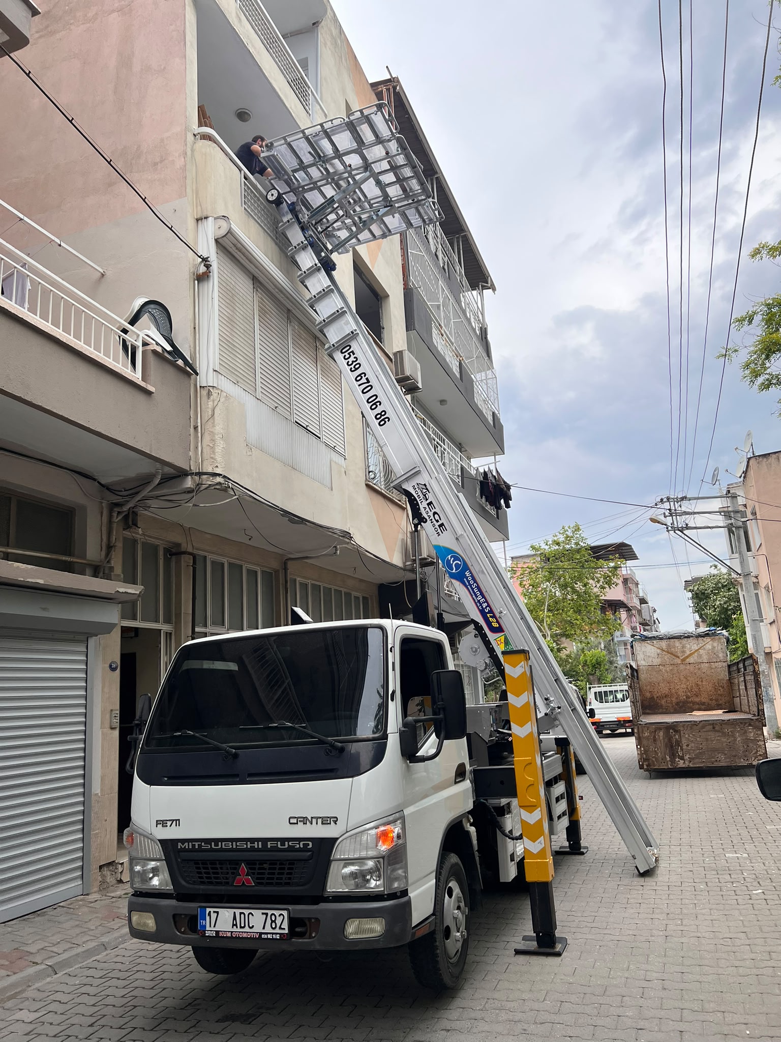 Ege Mobil Asansör çalışma