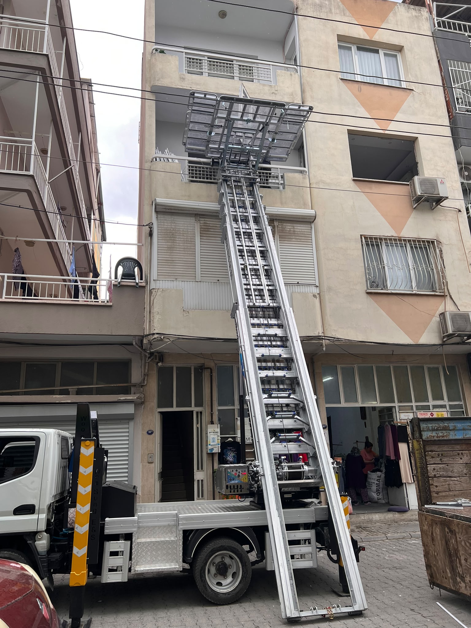 Ege Mobil Asansör çalışma